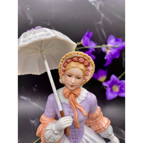 SOLD***Lenox "Springtime Promenade" Figurine, Fine porcelain - Picture 16 of 17